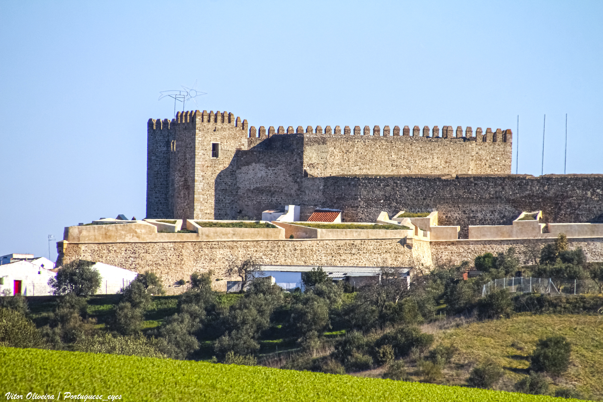 Vista de Castelo de Campo Maior