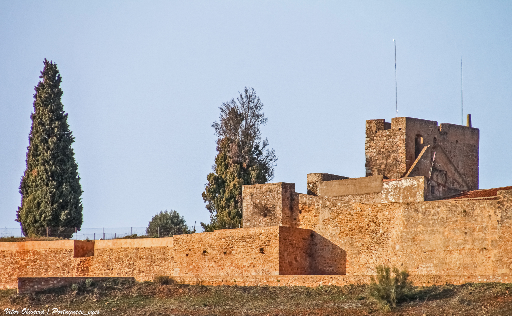 Vista de Castelo de Ouguela