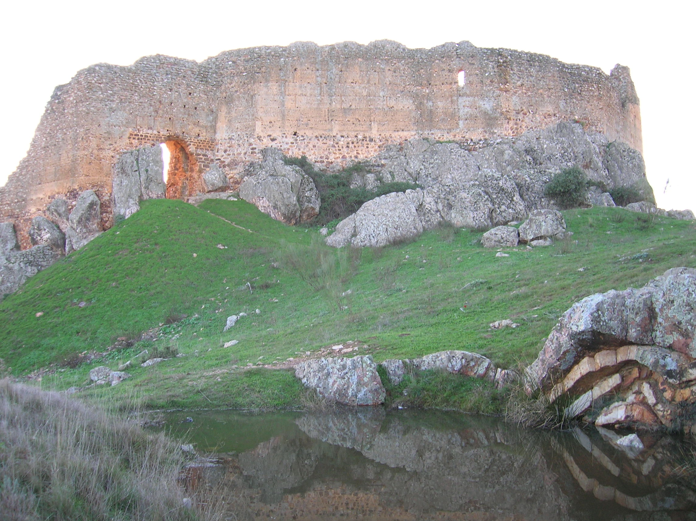 Vista de Castillo de Miraflores (Alconchel)